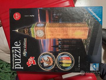 ravensburger 3d puzzle big ben night edition
