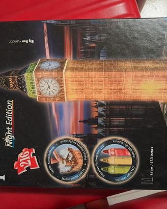 ravensburger 3d puzzle big ben night edition