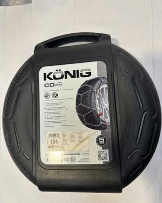 Catene da Neve König CD-9 104 – NUOVE