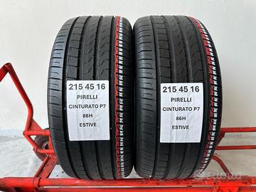 2 gomme 215 45 16 PIRELLI