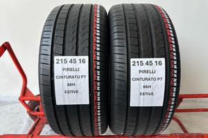 2 gomme 215 45 16 PIRELLI