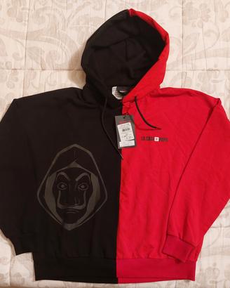 Felpa con cappuccio "LA CASA DI CARTA".