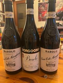 Bottiglie di Barolo