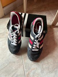 Scarpe Adidas Trainer Donna Taglia 38 Rosa e blu