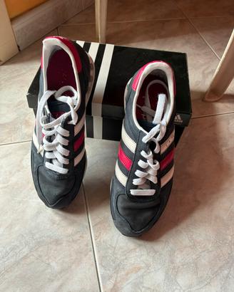 Scarpe Adidas Trainer Donna Taglia 38 Rosa e blu