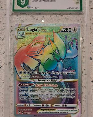 CARTA POKEMON ITALIANA LUGIA VSTAR (SECRET)