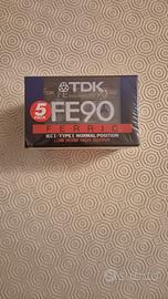 TDK - Musicassetta audio FE 90 5pz
