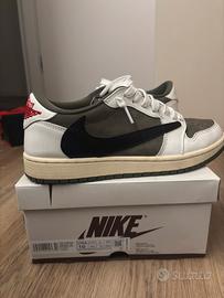 Jordan 1 low x travis scott olive oil