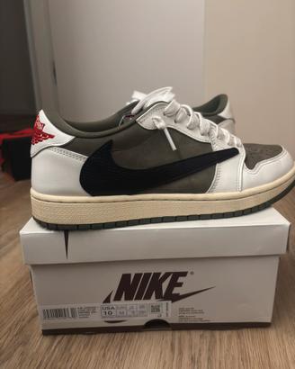 Jordan 1 low x travis scott olive oil