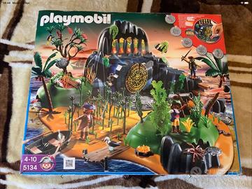 Lego isola dei pirati Playmobil usata, set 5134.