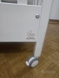 Lettino per bambini con materasso nuovo