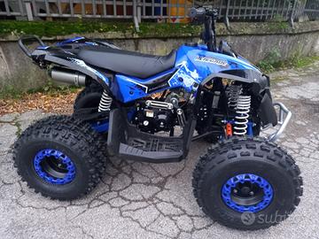 QUAD 125cc Ruote 8 RENEGADE BLU