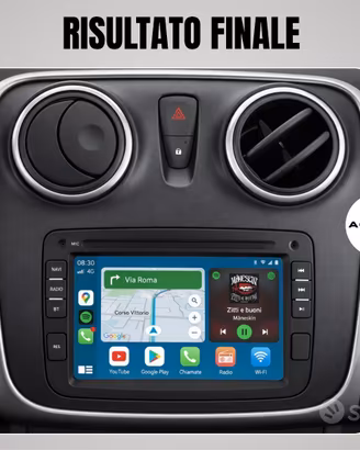 Dacia Duster Sandero Logan Autoradio Android 2 din