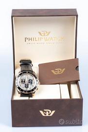 Philip Whatch Caribe sport meteorite rose gold