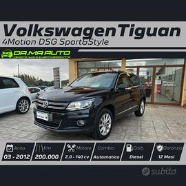 Volkswagen Tiguan 2.0 TDI 140CV 4MOTION DSG Sport 