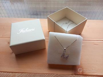 Collana "M" argento Fabiani