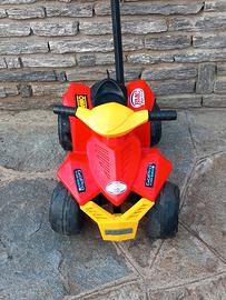 Quad giocattolo per bambini Quad racy red 6v