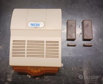 Sirena e sensori allarme