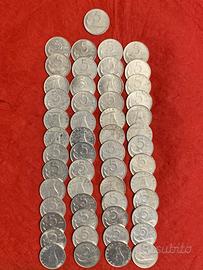 Lotto monete da 5 lire
