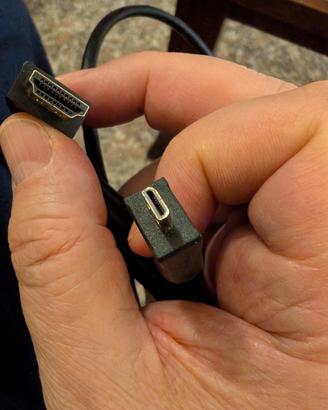 cavo micro HDMI a HDMI 