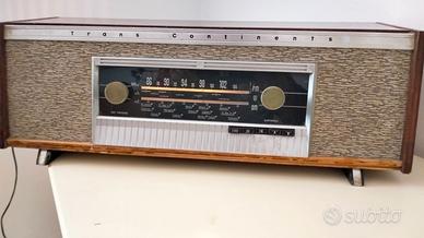 Radio d'epoca "Transcontinents" Prandoni anni '60.