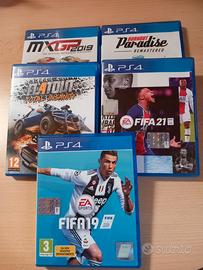 Giochi vari per ps4