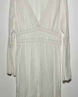 Copricostume bianco ricamato Accessorize - Taglia 