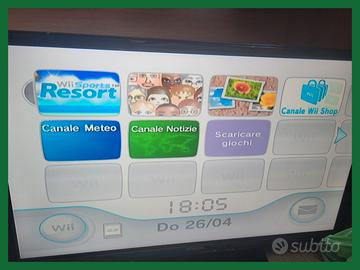 Wii RVL-001 — ambiente di gioco operativo
