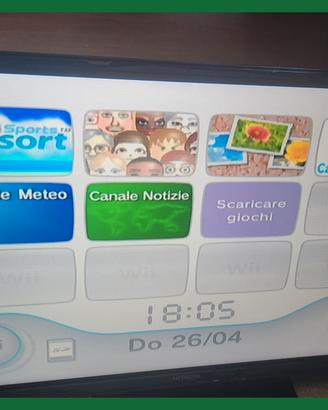 Wii RVL-001 — ambiente di gioco operativo