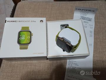 Huawei Watch Fit 4 Pro nuovo 1 mese scontrino 