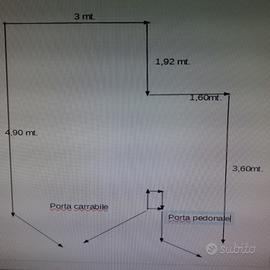 Magazzino/garage/deposito