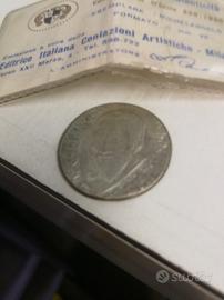 moneta argento Michelangelo 