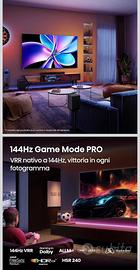 Tv Hisense 43” QLED 4K Smart TV – NUOVA IMBALLATA