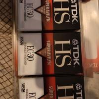 videocassette VHS tdk super avilin  EC 30