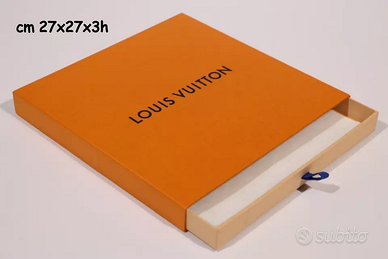 Scatola cassetto originale Louis Vuitton cm27x27x3