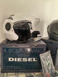 DIESEL AGV - casco modulare bianco usato