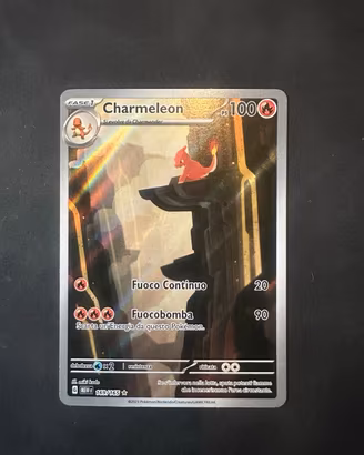 charmeleon 169/185 pokemon 151 ita nm scarlatto