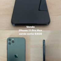 iPhone 11 Pro Max 64GB verde notte