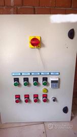 Quadro elettrico impianti oleari sez. lavaggio