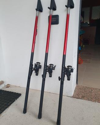 Canne da pesca con mulinello