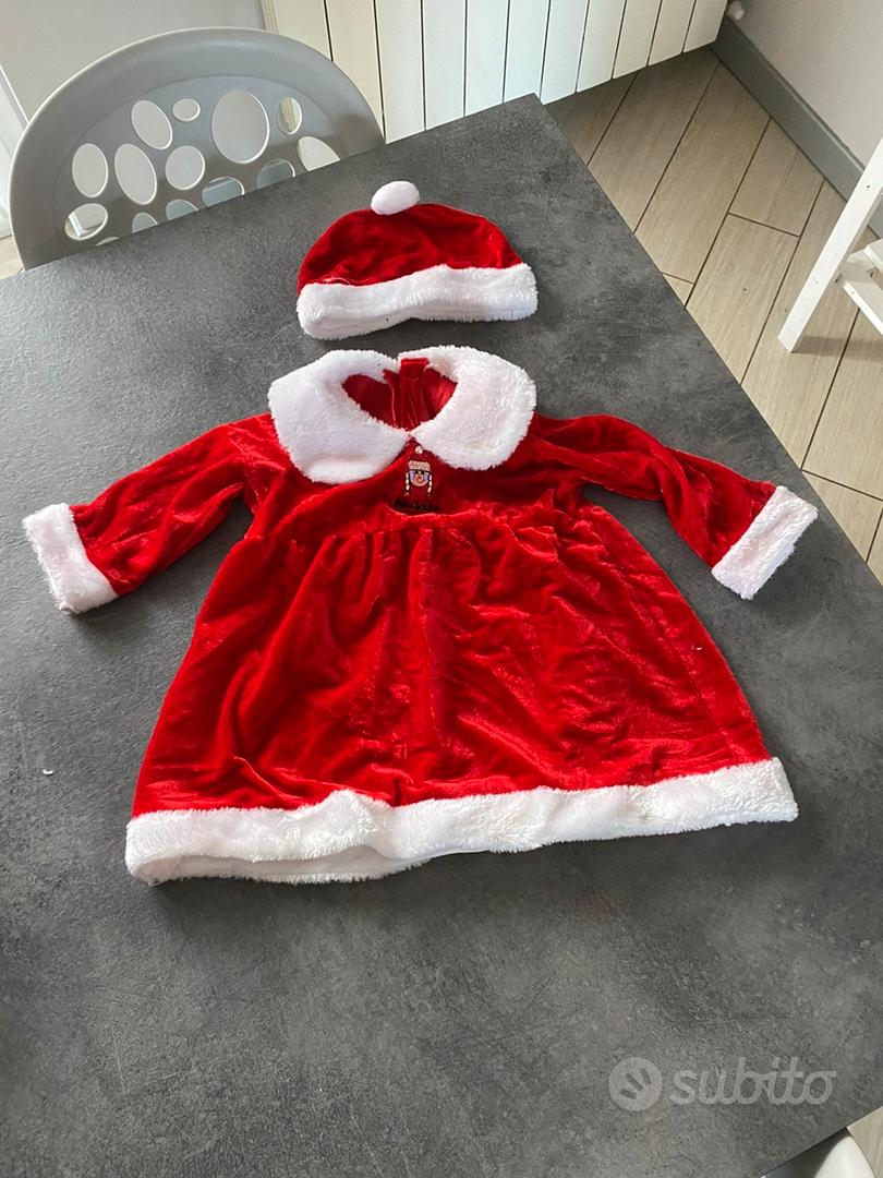 Vestito babbo natale sales bimbo 12 mesi