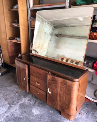 Mobile toilette con specchio