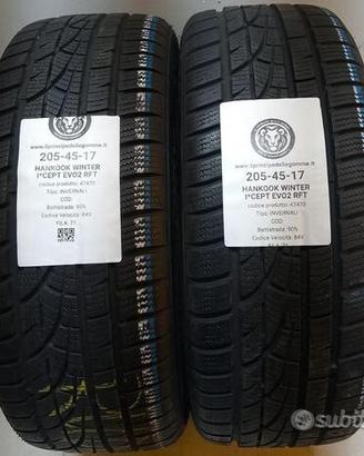 2 gomme 205 45 17 hankook a47470