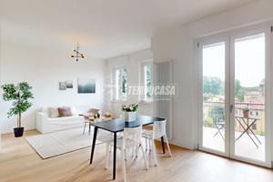 Quattrolocali appena ultimato con balconi, cantina
