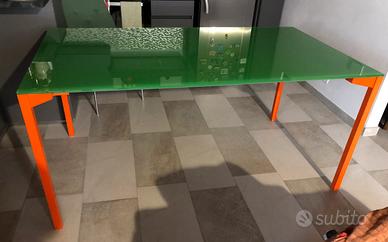 Tavolo in vetro Ciacci + sedie Ciacci