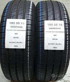 2 GOMME 185 55 15 GOODYEAR A1974