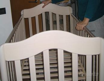 Lettino per bambini Pali con cassetto e materasso