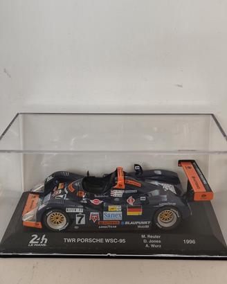 Modellino TWR Porsche WSC-95 Le Mans 1996 1:43 