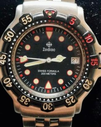zodiac orologio  formula uno 