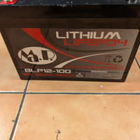 Batteria litio 12v 100amp